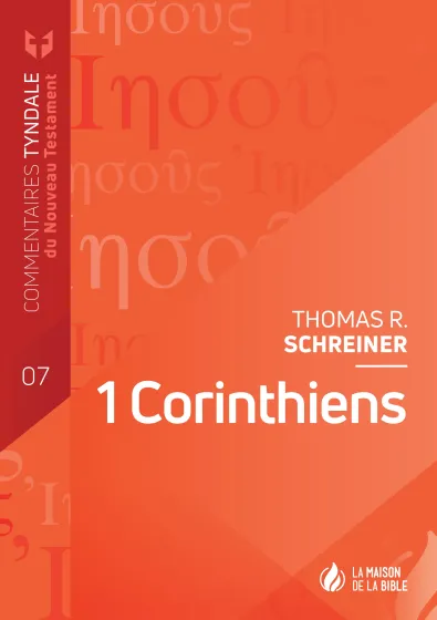 1 Corinthiens - Commentaires Tyndale du Nouveau Testament - volume 7 - ePub