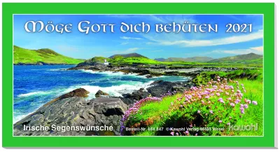 Kalender Möge Gott dich behüten - Autokalender Nachfüllpackung