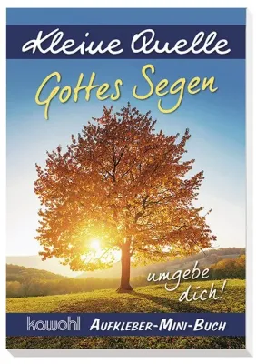Gottes Segen umgebe dich! - Aufkleber-Mini-Buch