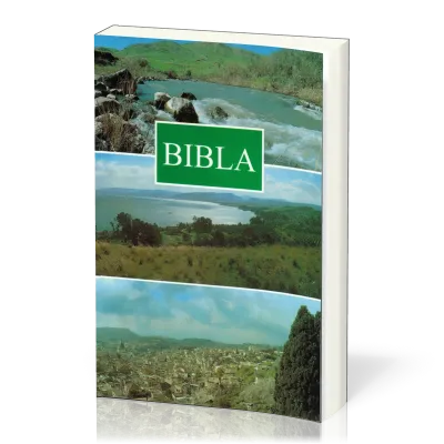 Albanais, Bible brochée, couverture illustrée