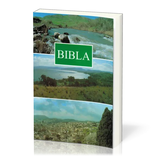 Albanais, Bible brochée, couverture illustrée