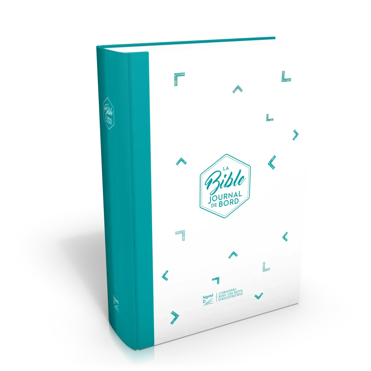 Bible Segond 21 Journal de bord - couverture rigide illustrée bleue