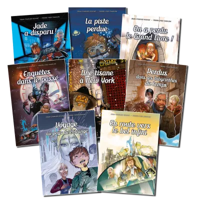Explorateurs en BD (Les) - [pack de 8 livres]