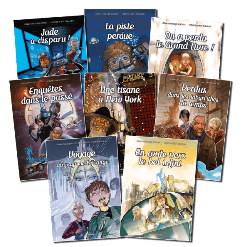 Explorateurs en BD (Les) - [pack de 8 livres]