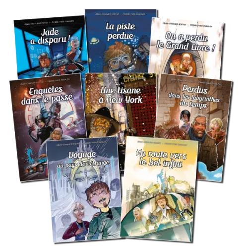 Explorateurs en BD (Les) - [pack de 8 livres]