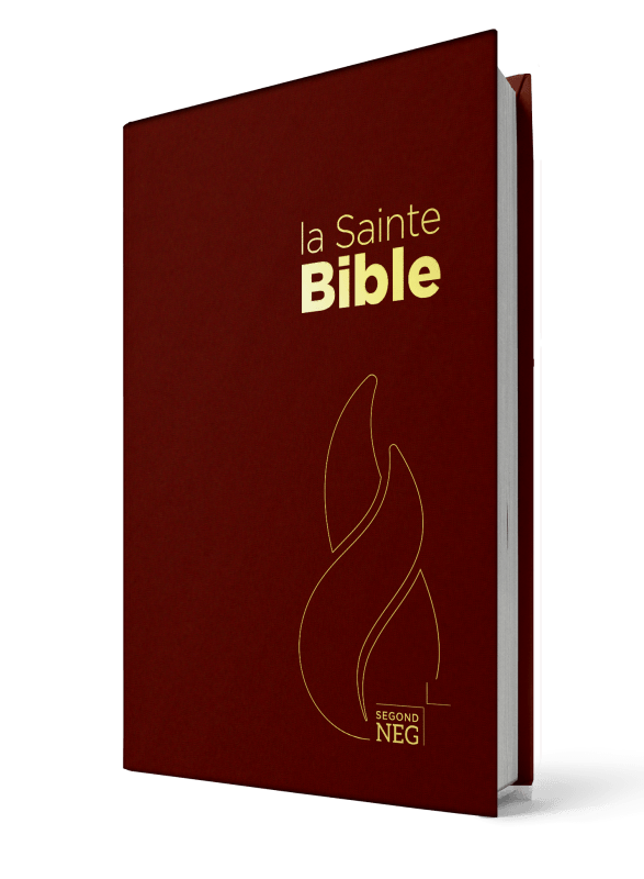 Bible Segond NEG, Compacte, Grenat - Couverture Rigide - Segond NEG ...