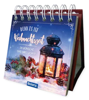 Mini Aufstellbuch Denn es ist Weihnachtszeit
