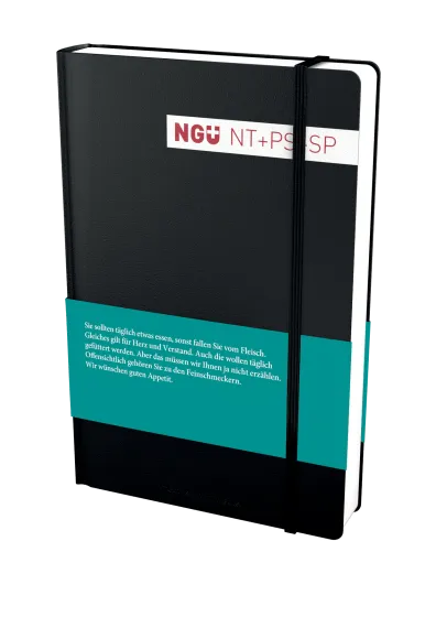 Allemand, NGÜ - Nouveau Testament avec Psaumes et Proverbes - Edition à gros caractères, rigide...