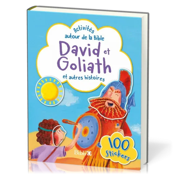 David et Goliath et autres histoires, 100 stickers - Activités autour de la Bible
