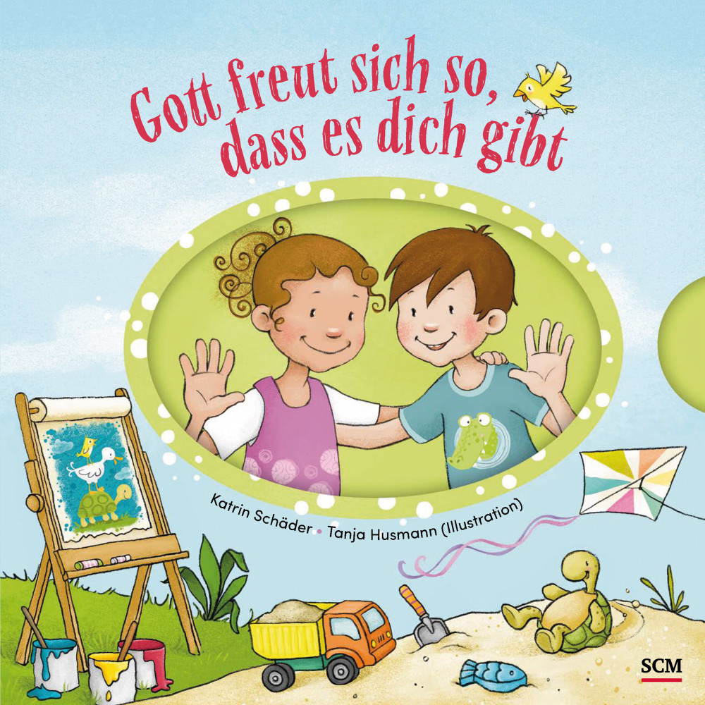 Gott freut sich so, dass es dich gibt! - Mit Platz für ein eigenes Foto