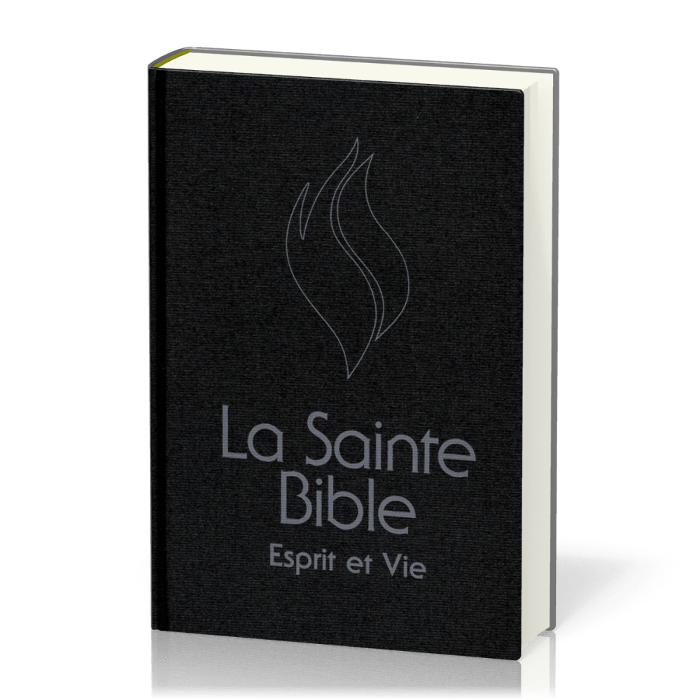 Bible Segond 1910 Esprit et Vie - rigide, noire