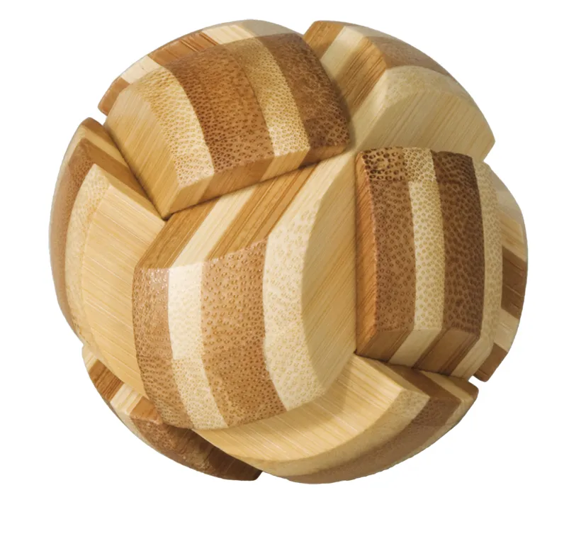 Casse-tête bambou : sphère