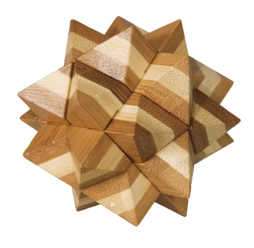 Casse-tête bambou : étoile