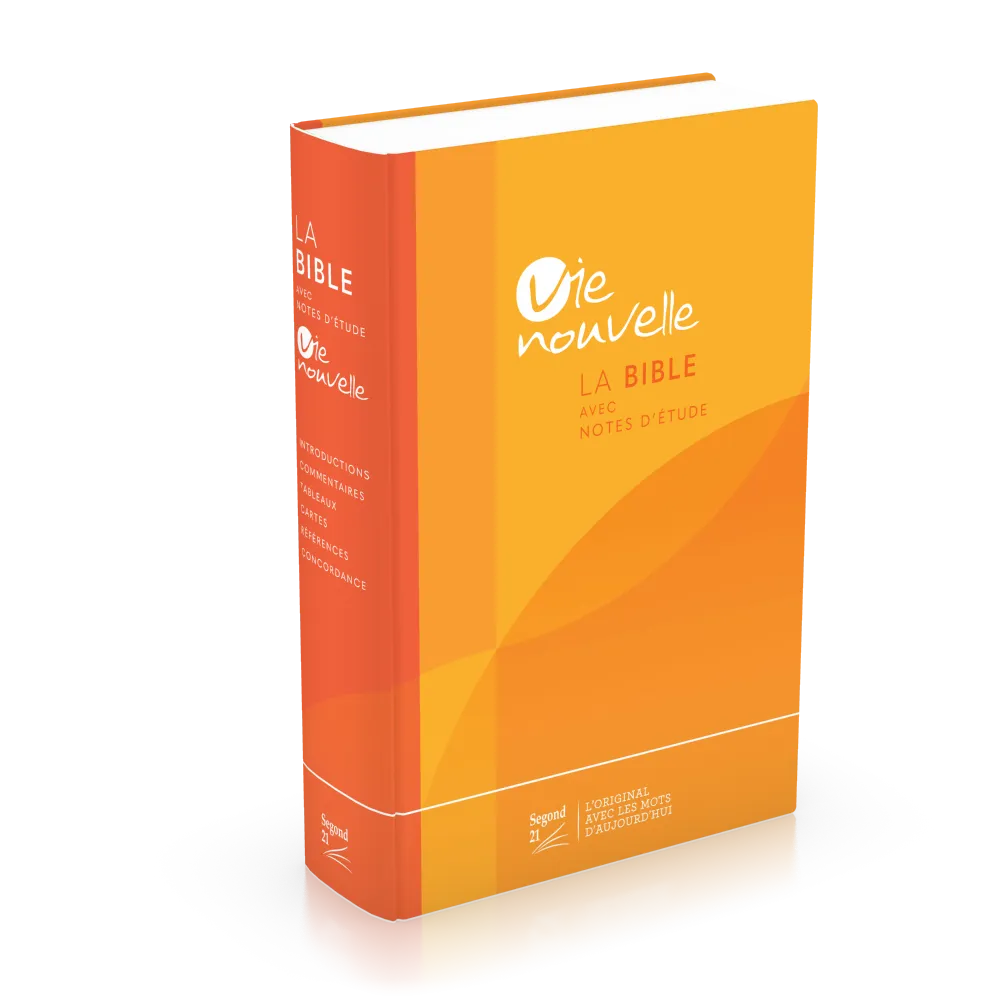 Bible d'étude Vie nouvelle, Segond 21, illustrée - couverture rigide