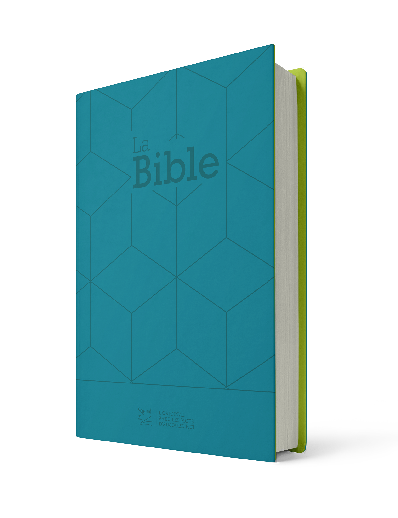 Bible Segond21 compacte - couverture souple Vivella vert (papier spécial)