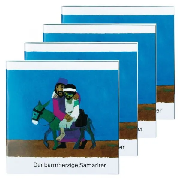 Der barmherzige Samariter (4er-Pack) - Was uns die Bibel erzählt