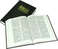 Portugais, Bible Almeida du Brésil Corrigée, grand format, noire