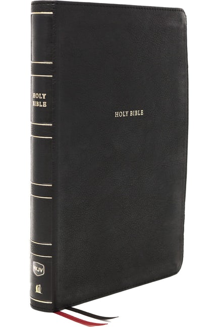 Anglais, Bible New King James Version, gros caractères, similicuir, noir, onglets