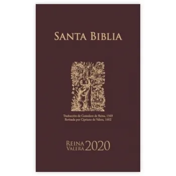 Espagnol, Bible Reina Valera 2020, brochée, bordeaux