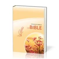 Bible Semeur 2015, compacte, couverture rigide jaune illustrée - tranche blanche