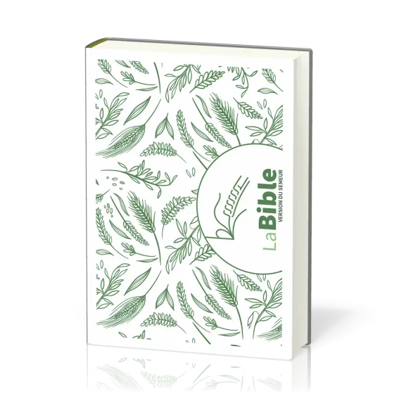 Bible Semeur 2015, compacte, couverture textile rigide, épis de blé - tranche blanche