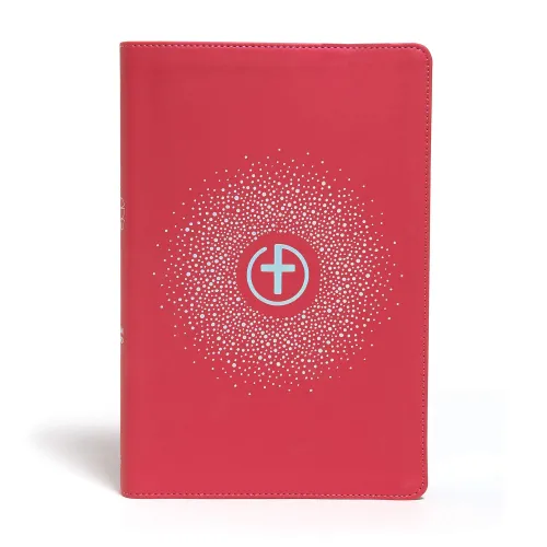 Anglais, Bible pour enfants Christian Standard Bible, similicuir, rose