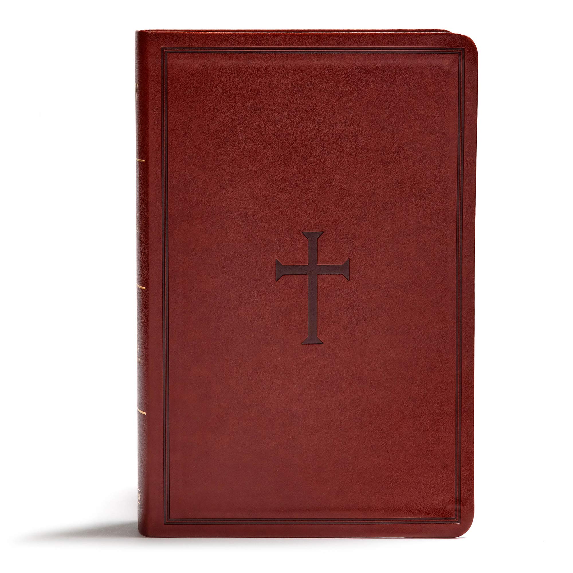 Anglais Bible KJV Reference Giant Print Brown leathertouch - avec onglets