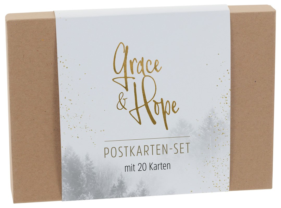 Grace & Hope - 20 Postkarten in Box
