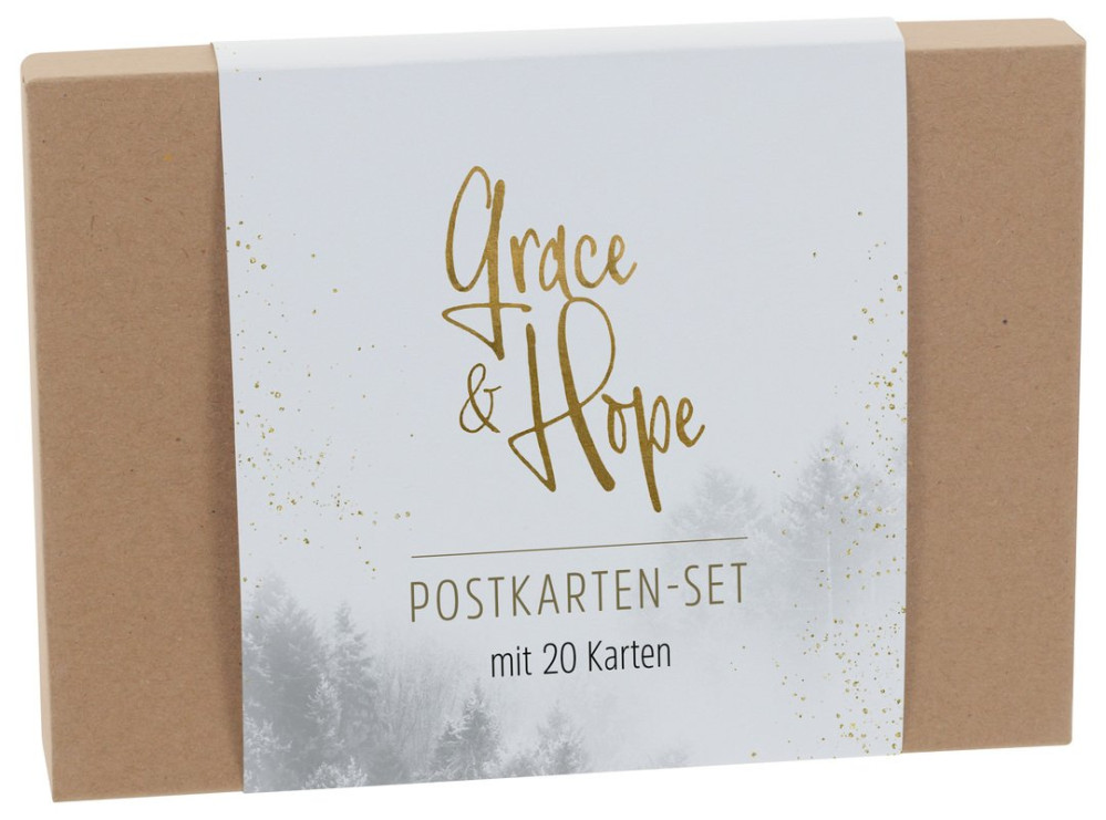 Grace & Hope - 20 Postkarten - Box