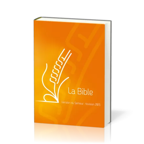Bible Semeur 2015, compacte, orange - couverture rigide