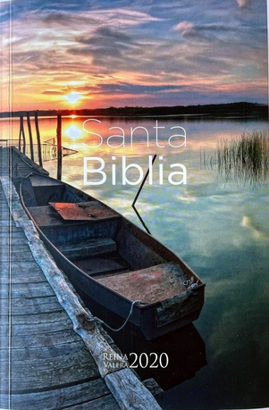 Espagnol, Bible Reina Valera 2020, brochée, couverture illustrée pirogue