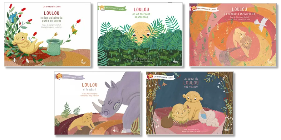Aventures de Loulou (Les) - [pack de 5 livres]