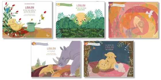 Aventures de Loulou (Les) - [pack de 5 livres]