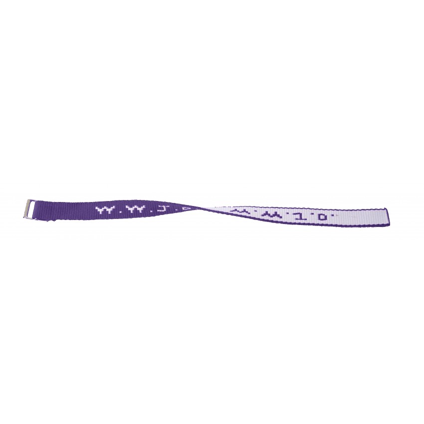 Bracelet WWJD violet - What Would Jesus Do ?