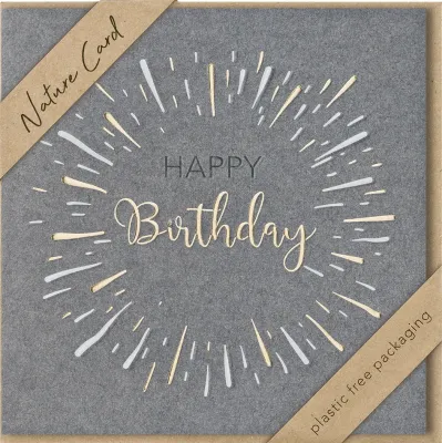 Doppelkarte Happy Birthday NC