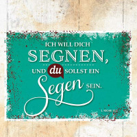 Mini Aufstellbuch Bibelworte - Reihe Wortschatzgallerie, Vintage