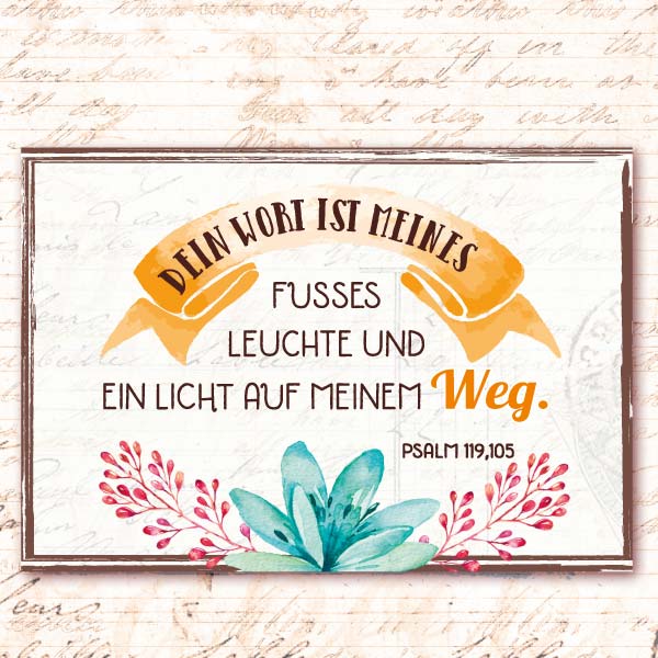 Mini Aufstellbuch Poesie der guten Gedanken