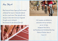 Grussheft Konfirmation Turnschuhe