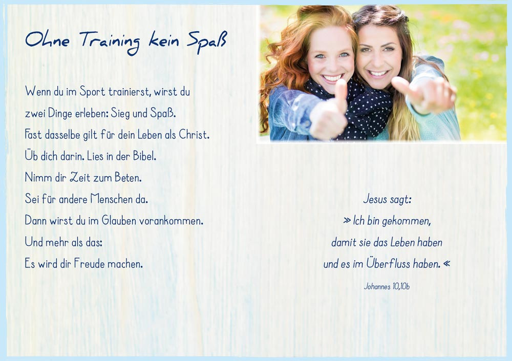 Grussheft Konfirmation Turnschuhe