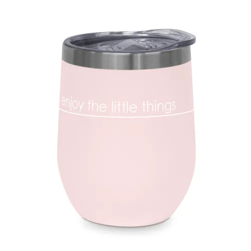 Edelstahl Thermo Becher 'rose' - Pure Collection