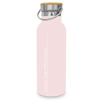 Edelstahl Trinkflasche 'rose' - Pure Collection