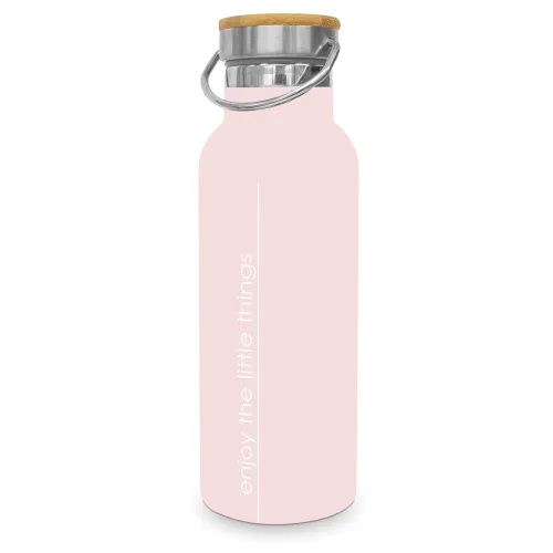 Edelstahl Trinkflasche 'rose' - Pure Collection
