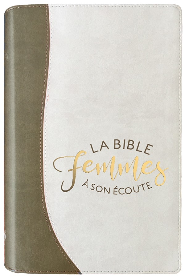 Bible Segond 1910, Femmes à son écoute - sable & blanc, couverture souple [nouvelle édition] - FASE
