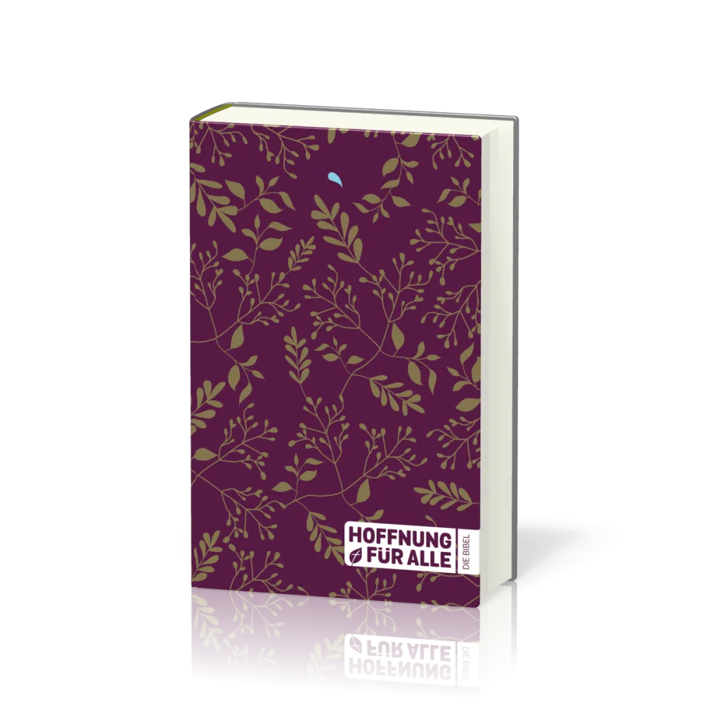 Hoffnung für alle. Die Bibel. - "Golden Leaves / Purple Edition"