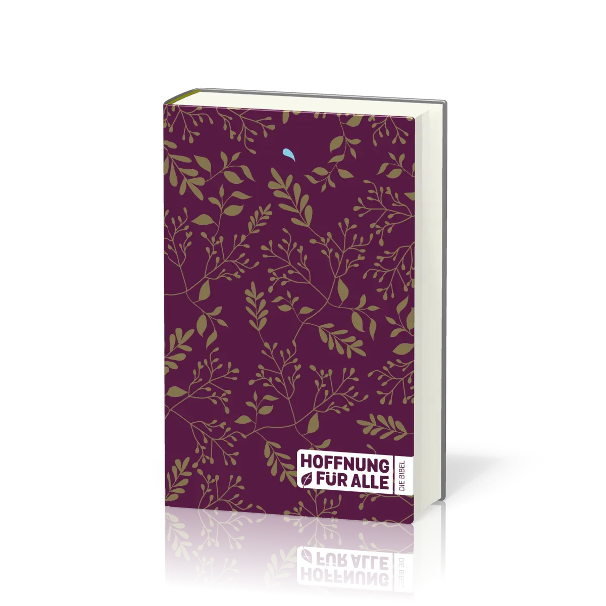 Hoffnung für alle. Die Bibel. - "Golden Leaves / Purple Edition"