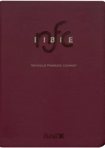 Bible Nouvelle Français Courant, compacte, avec deutérocanoniques - couverture souple similicuir...
