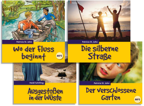 Hörbuch-Paket »Gelbe Reihe« - 4 CDs im Paket