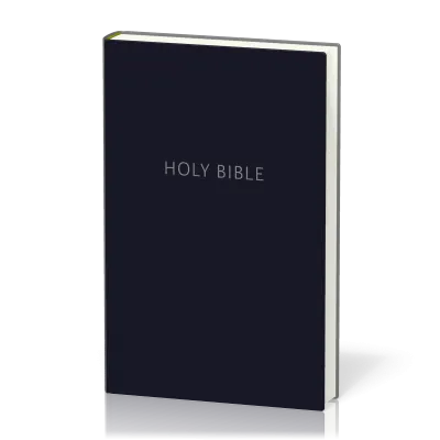 Anglais, Bible NKJV, Pew Bible, cartonnée, bleue