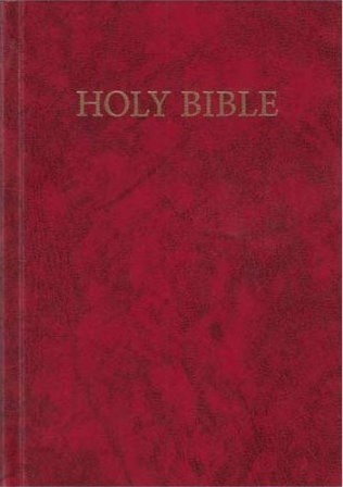 Anglais, Bible King James Version, compact, rigide, rouge