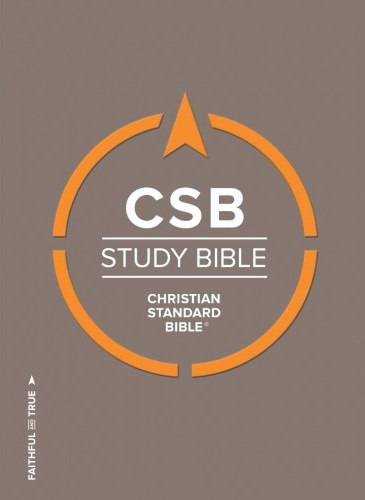 Anglais, Bible Christian Standard Bible, Study Bible, cartonnée, gris